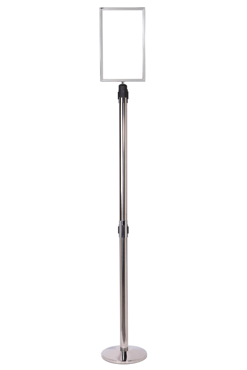 Crowd Control 6FT Sign Stand- TheCrowdController.com