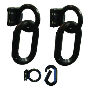 Crowd Control Magnet Ring and Carabiner Kit For Barrier Stanchions - TheCrowdController.com