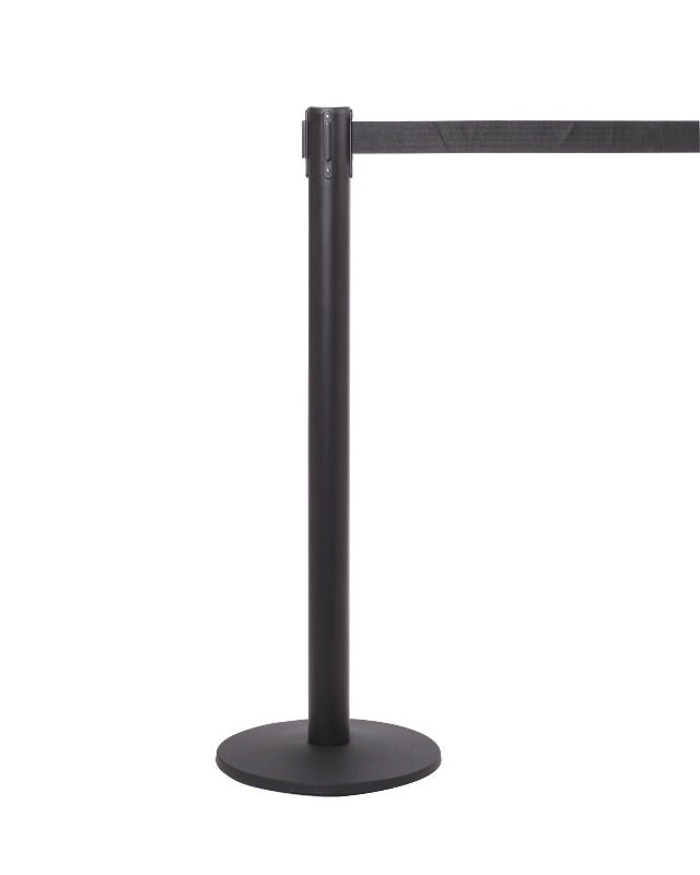 Rode Intrekbare Crowd Control Barriers - 2 Meter Webbing Per Paal, Wachtrij Management Systeem