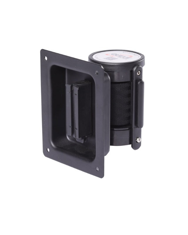 Crowd Control WallPro Recessed Retractable Belt Unit - TheCrowdController.com