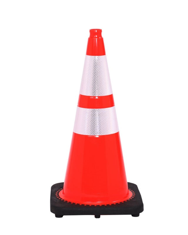 Traffic Cone 280 Reflective Colars Weighted Bases The Crowd Controller