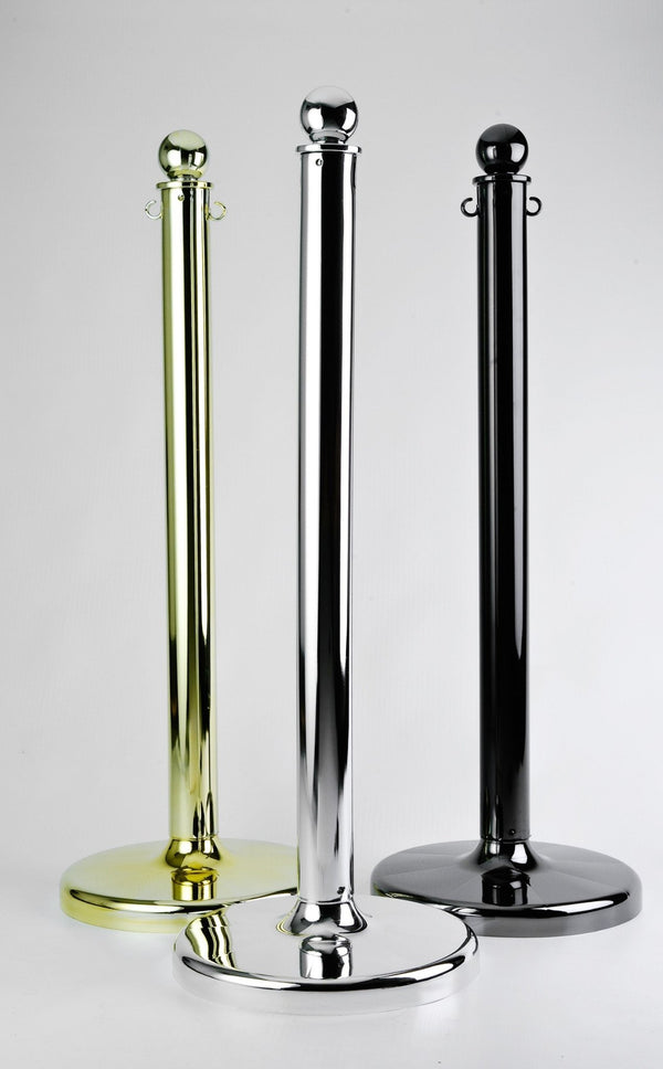 Metal Plated Stanchions