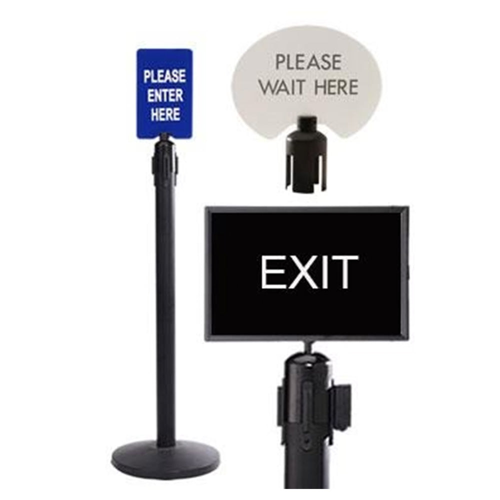 Post-Top Signs | The Crowd Controller