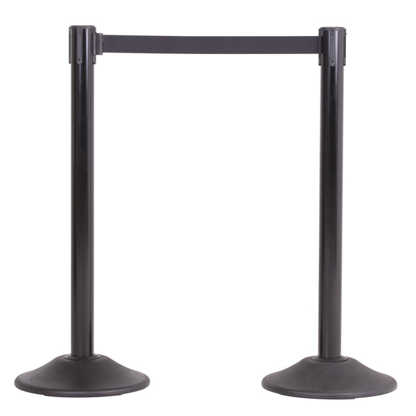 Premium Steel Stanchions Barriers With Extension Belts