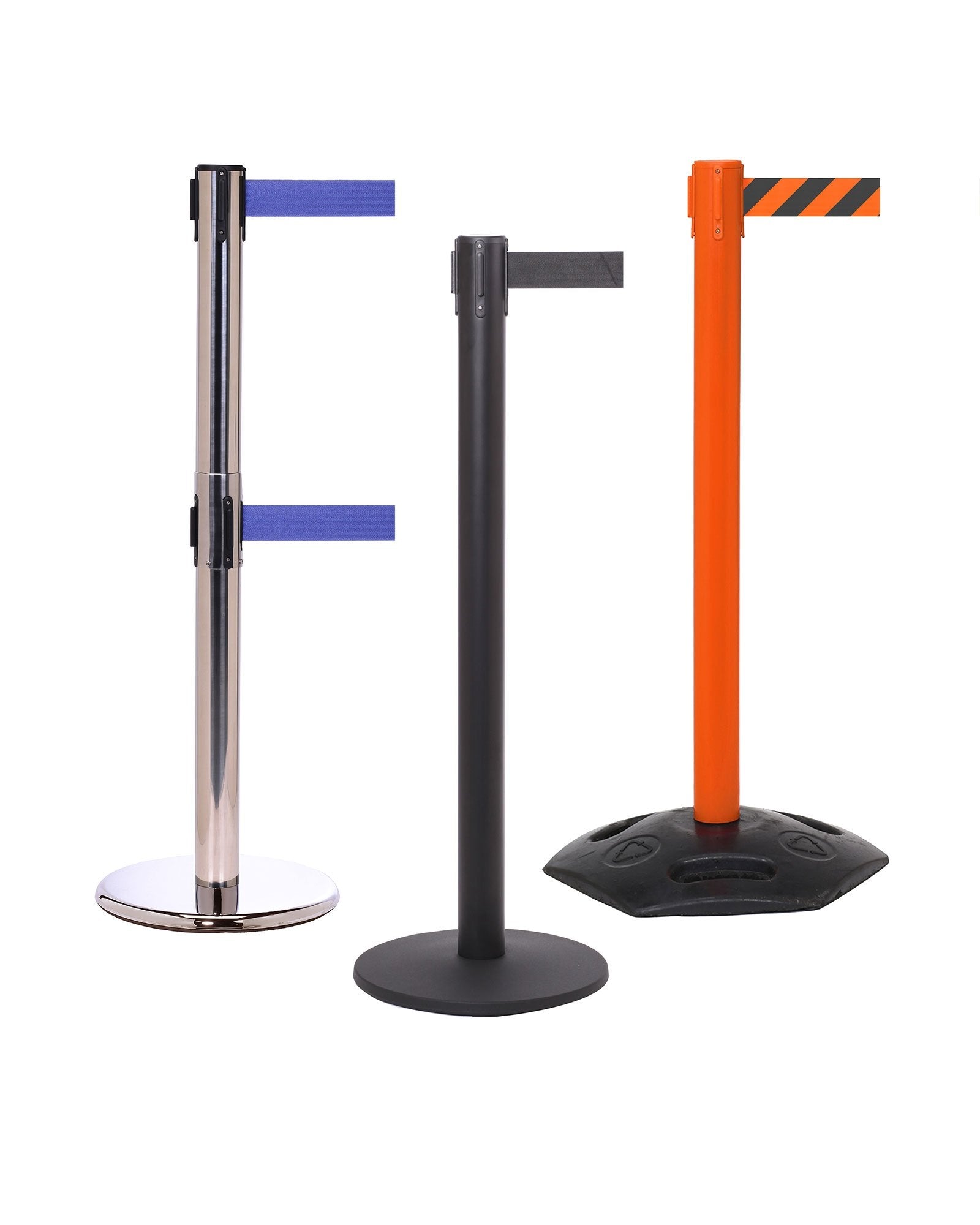 Retractable Belt Barrier Stanchions | The Crowd Controller