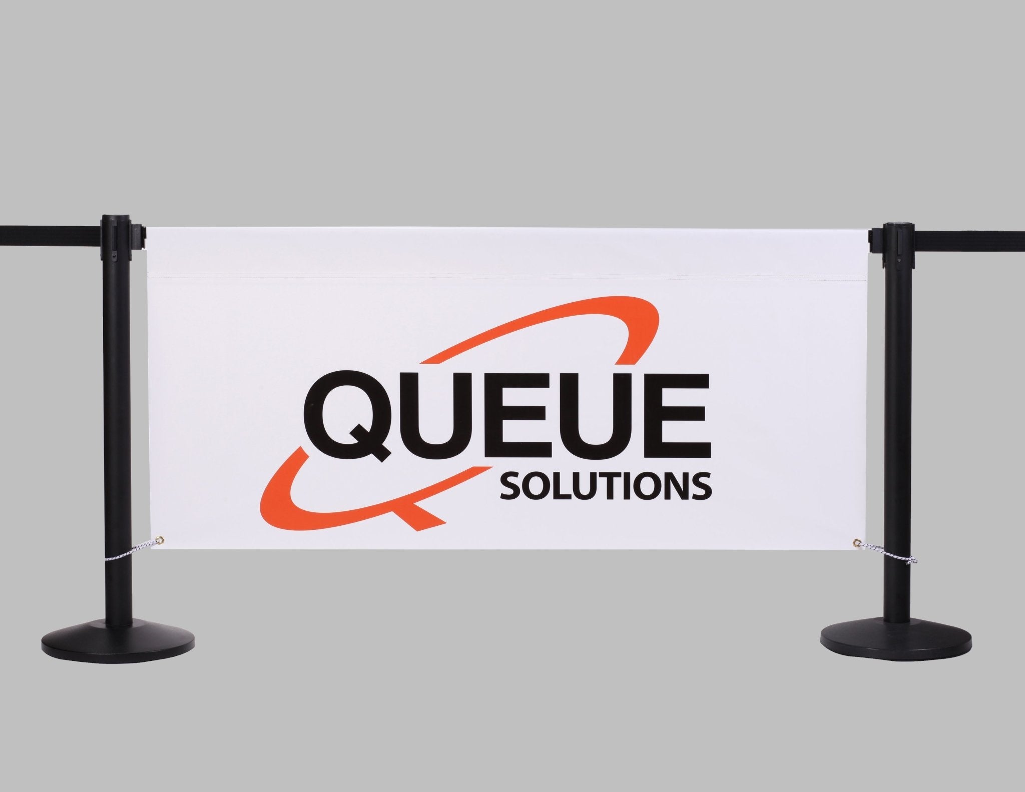 Stanchion Banners & Signs | The Crowd Controller