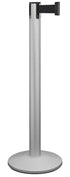 Contempo Platinum Knock-Down Stanchion - Matte Silver