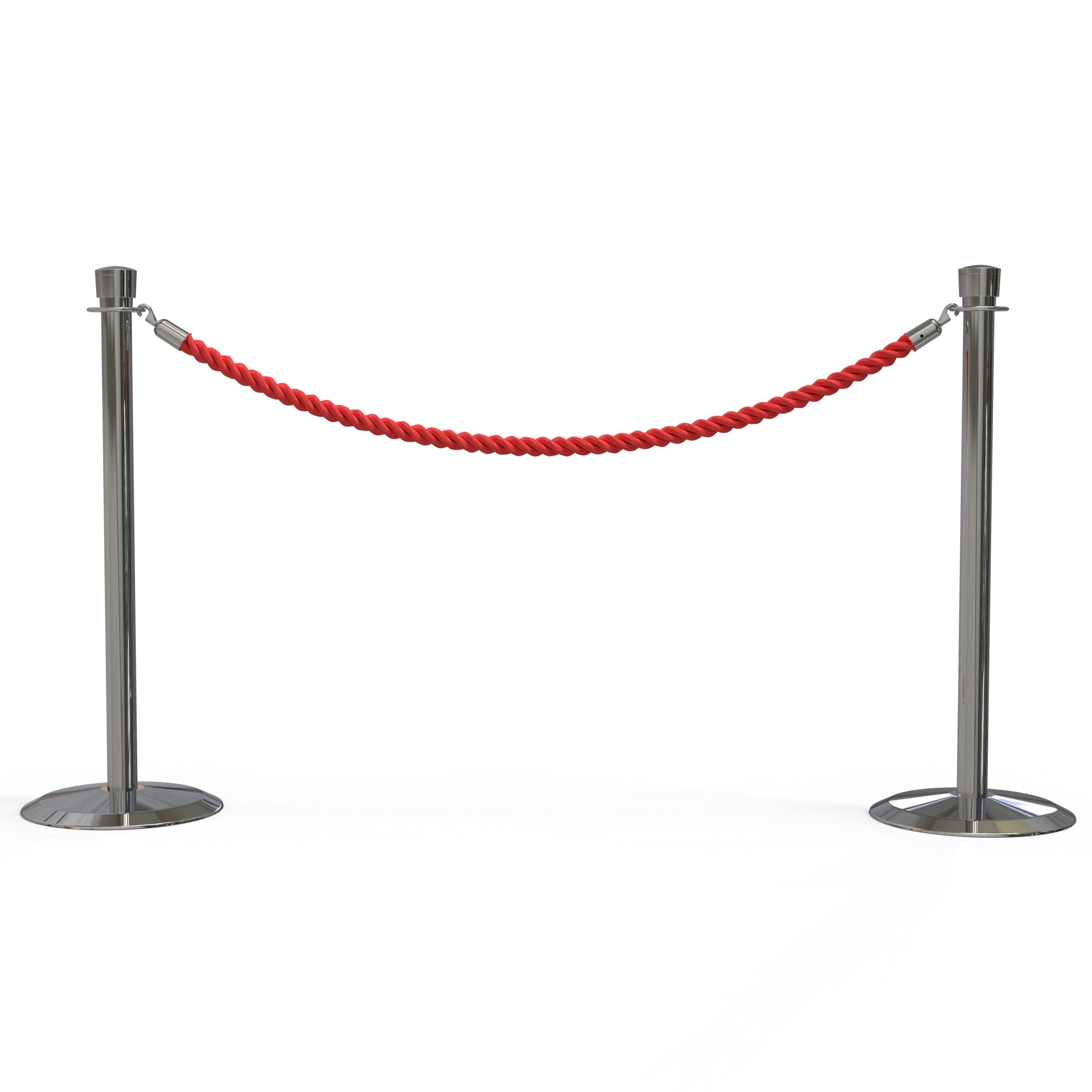 Lawrence Classic Post & Rope Stanchion Twin Pack