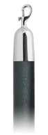 Vinyl 1.5 in Rope with Snap Hooks | Lavi - MG - Moss Green Vinyl - 40 - Polished Stainless Steel