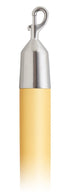 Vinyl 1.5 in Rope with Snap Hooks | Lavi - GD - Gold Vinyl - 44 - Satin Stainless Steel