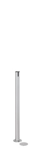 Beltrac Magnetic Partition Post | No Belt - SA - Satin - 5.5" Magnetic