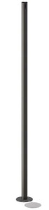 Beltrac Magnetic Partition Post | No Belt - WB - Wrinkle Black - 5.5" Carpet Magnetic