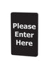 Tensabarrier Pre-Printed Signs For Frames