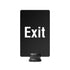Tempest Outdoor Stanchion Post-Top Sign - 7 x 11, Exit