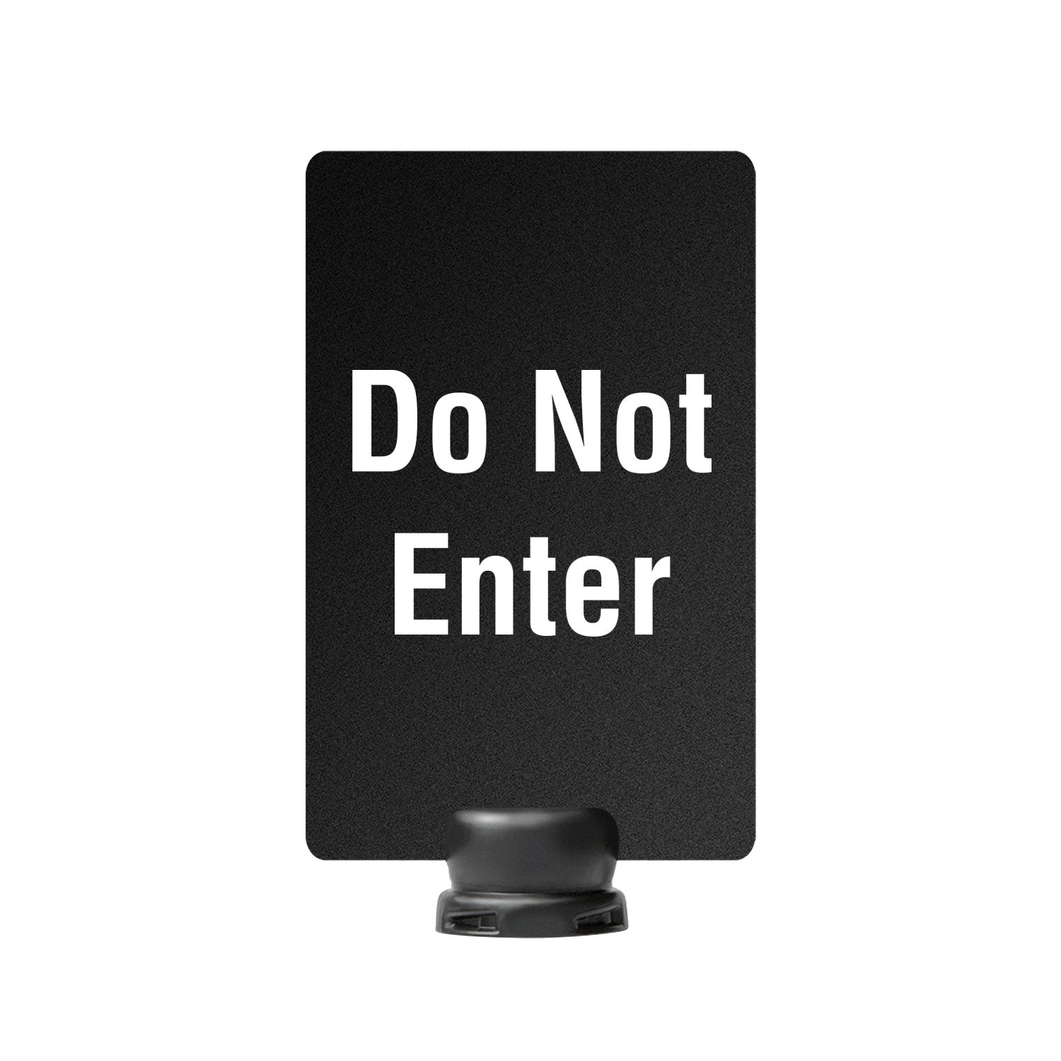 Tempest Outdoor Stanchion Post-Top Sign - 7 x 11, Do Not Enter