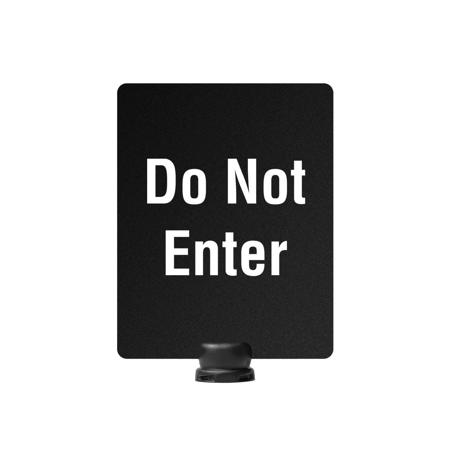 Tempest Outdoor Stanchion Post-Top Sign - 11 x 14, Do Not Enter