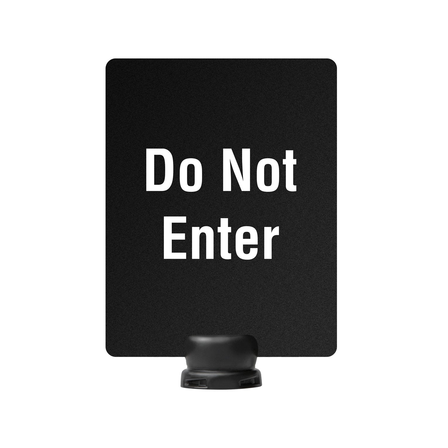 Tempest Outdoor Stanchion Post-Top Sign - 8.5 x 11, Do Not Enter