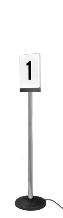 Cashier Station Lights | LED Backlit Panel | Portable Base