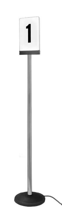 Cashier Station Lights | LED Backlit Panel | Portable Base
