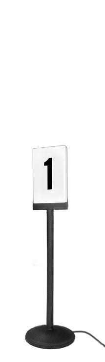Cashier Station Lights | LED Backlit Panel | Portable Base