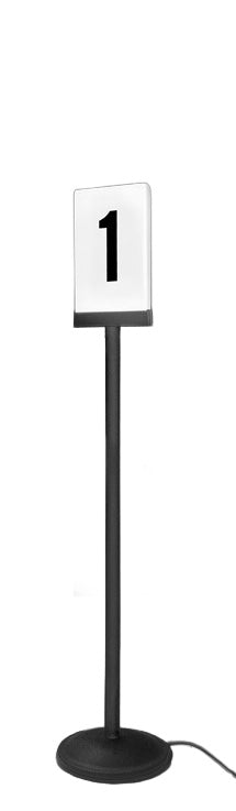 Cashier Station Lights | LED Backlit Panel | Portable Base