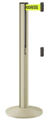 Beltrac 3000 ADA Portable Dual-Belt Stanchion | 15 FT Belts - PS - Pacific Sand - S2 - Maintenance in Progress