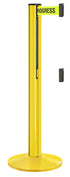 Beltrac 3000 ADA Portable Dual-Belt Stanchion | 15 FT Belts - YL - Yellow - S2 - Maintenance in Progress