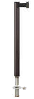 Beltrac 3000 Removable Retractable Belt Stanchion - SB - Statuary Bronze - Floor Socket