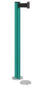Beltrac 3000 Magnetic Retractable Belt Stanchion - CS - Custom - 5.5" Carpet Magnetic