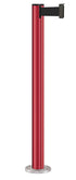 Beltrac 3000 Permanent Retractable Belt Stanchion - TR - Torch Red - Satin Permanent