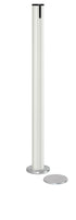Beltrac Magnetic Partition Post | No Belt - LW - Lavi White - 5.5" Heavy Magnetic