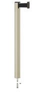 Beltrac 3000 Removable Retractable Belt Stanchion - PS - Pacific Sand - Pin Socket