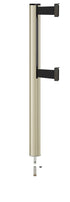 Beltrac 3000 ADA Removable Dual-Belt Stanchion - PS - Pacific Sand - 15 FT