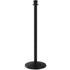 Urn top rope stanchion in smooth black