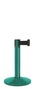 Contempo Exhibit Post | 24 in Retractable Belt Stanchion - CS - Custom - 14" Sloped