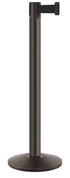 Contempo Portable Retractable Belt Stanchion - SB - Statuary Bronze - 14" Sloped