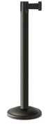 Basic Black Stanchion | Retractable Belt - WB - Wrinkle Black