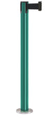 Contempo Permanent Retractable Belt Stanchion - CS - Custom - Satin Permanent