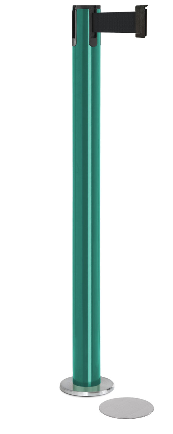 Contempo Magnetic Retractable Belt Stanchion - CS - Custom - 5.5" Heavy Magnetic