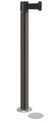 Contempo Magnetic Retractable Belt Stanchion - SB - Statuary Bronze - 5.5" Heavy Magnetic