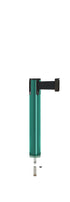 Contempo Exhibit Post | 24 in Retractable Belt Stanchion - CS - Custom - Pin Socket