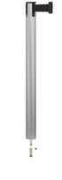 Contempo Removable Retractable Belt Stanchion - SA - Satin - Pin Socket