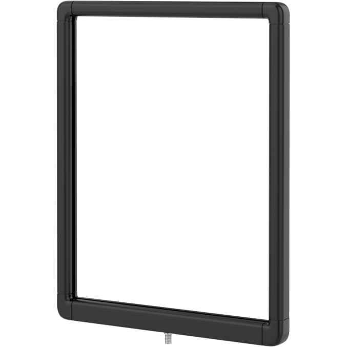 Designer Series screw-in sign frame, 11 x 14 smooth black