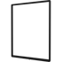 Designer Series screw-in sign frame, 22 x 28 smooth black