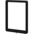 Designer Series screw-in sign frame, 8.5 x 11 smooth black