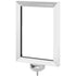 Classic post sign frame 8.5 x 11 in polished stainless steel