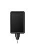 Stanchion Signs for Traditional Posts | Drum Mount - MB - Matte Black - 7 x 11 · Vertical · Closed frame