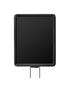 Adjustable Angle Stanchion Signs | Swivel Post-Top - MB - Matte Black - 11 x 14 · Vertical · Slotted