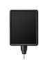 Stanchion Signs for Traditional Posts | Drum Mount - MB - Matte Black - 11 x 14 · Vertical · Slotted