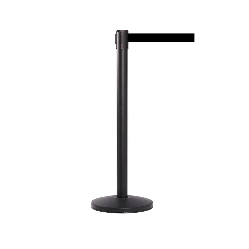 QueueMaster 550 Black - 8.5' Belt | Barriers Stanchions